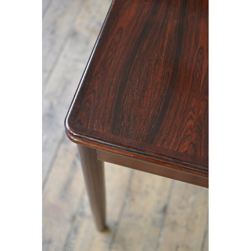 Vintage extendable dining table in rosewood