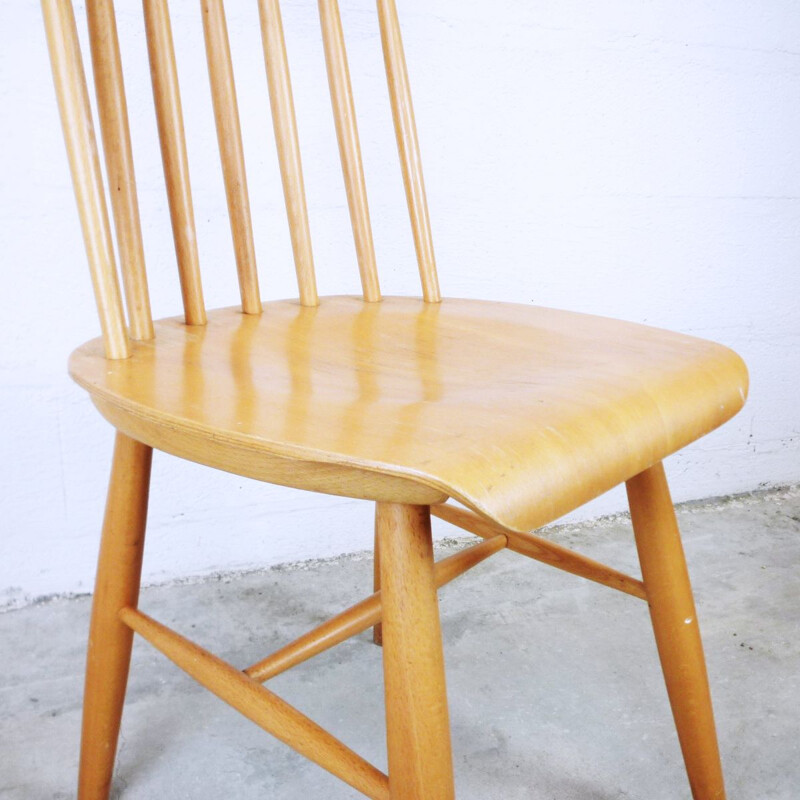 Set of 3 vintage chairs by Pinnstolar