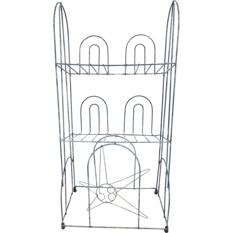 Vintage magazine rack for Brussels World Expo 1958