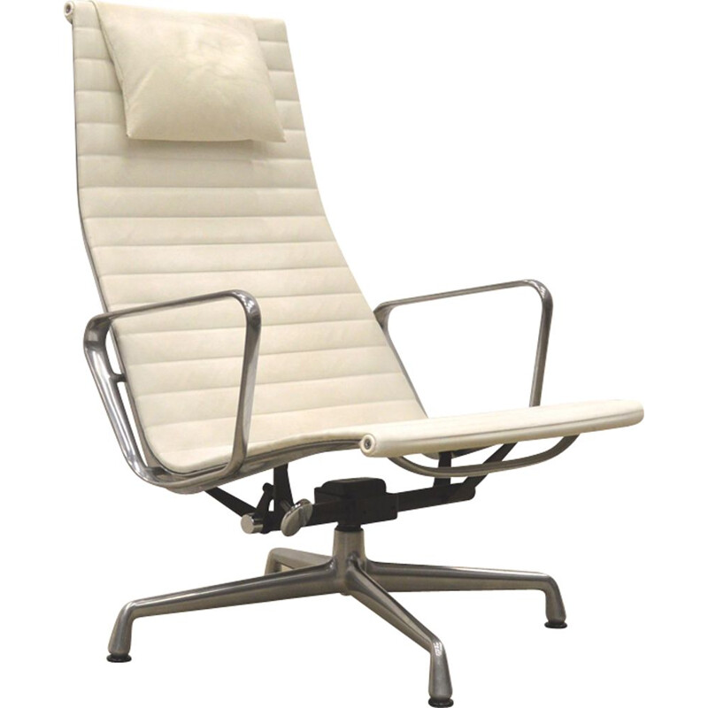 Vintage lounge chair EA 124 by Charles Eames for Vitra