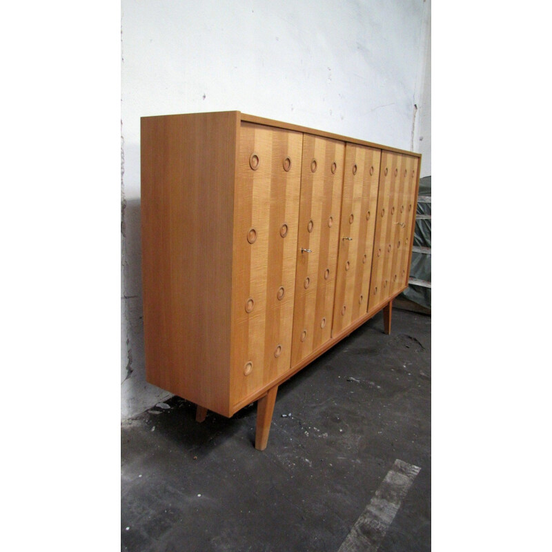 Vintage Italian highboard in wood