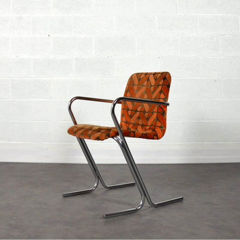 Vintage TAVO chair in metal