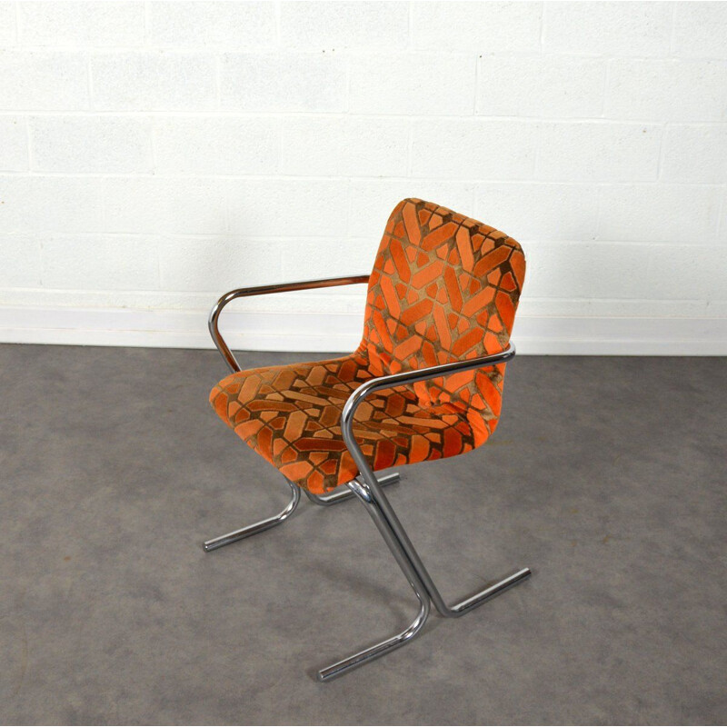 Vintage TAVO chair in metal