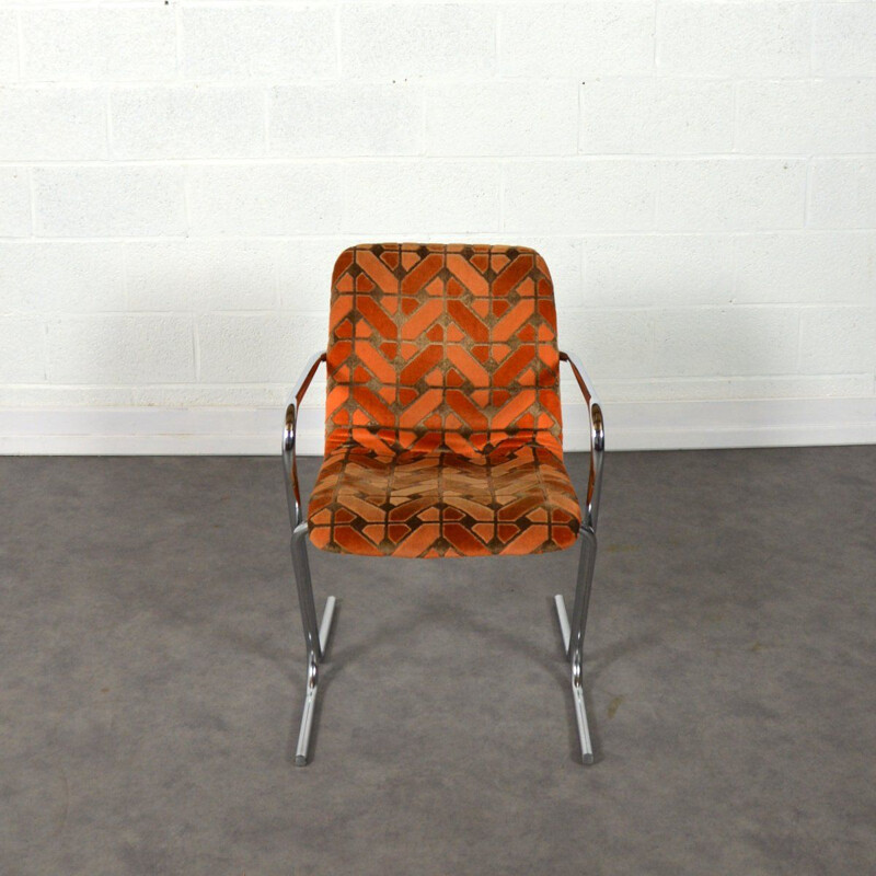 Vintage TAVO chair in metal