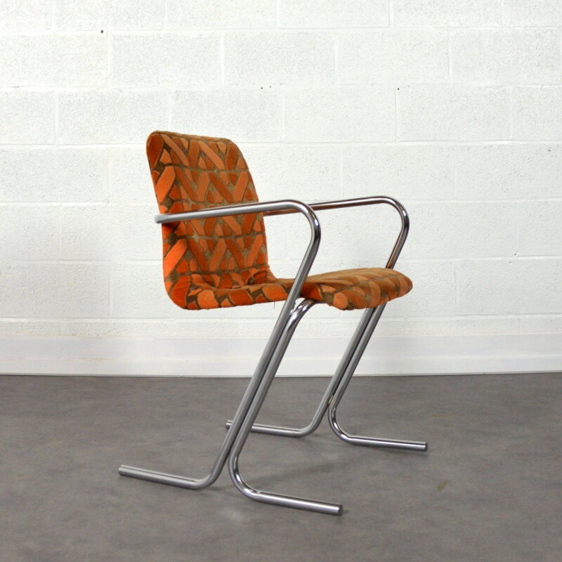 Vintage TAVO chair in metal