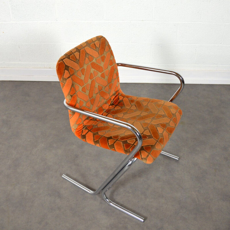 Vintage TAVO chair in metal