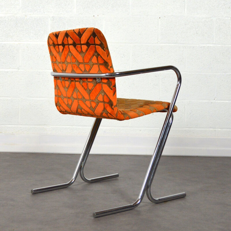 Vintage TAVO chair in metal