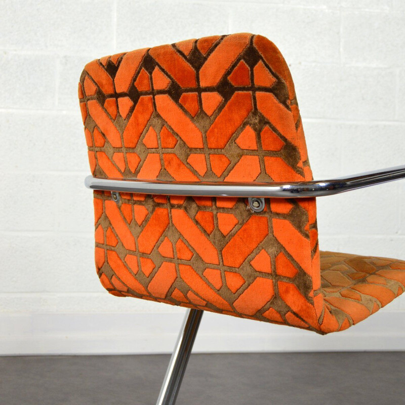 Vintage TAVO chair in metal