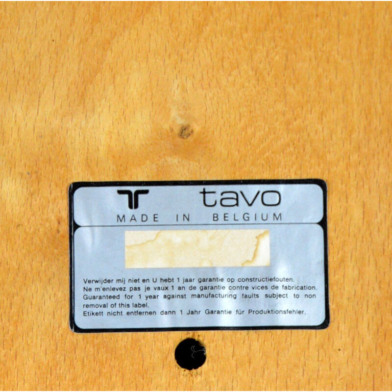 Vintage TAVO chair in metal
