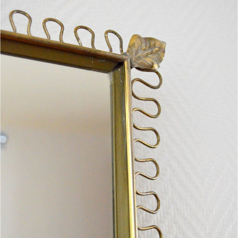 Miroir vintage rectangulaire par Josef Frank