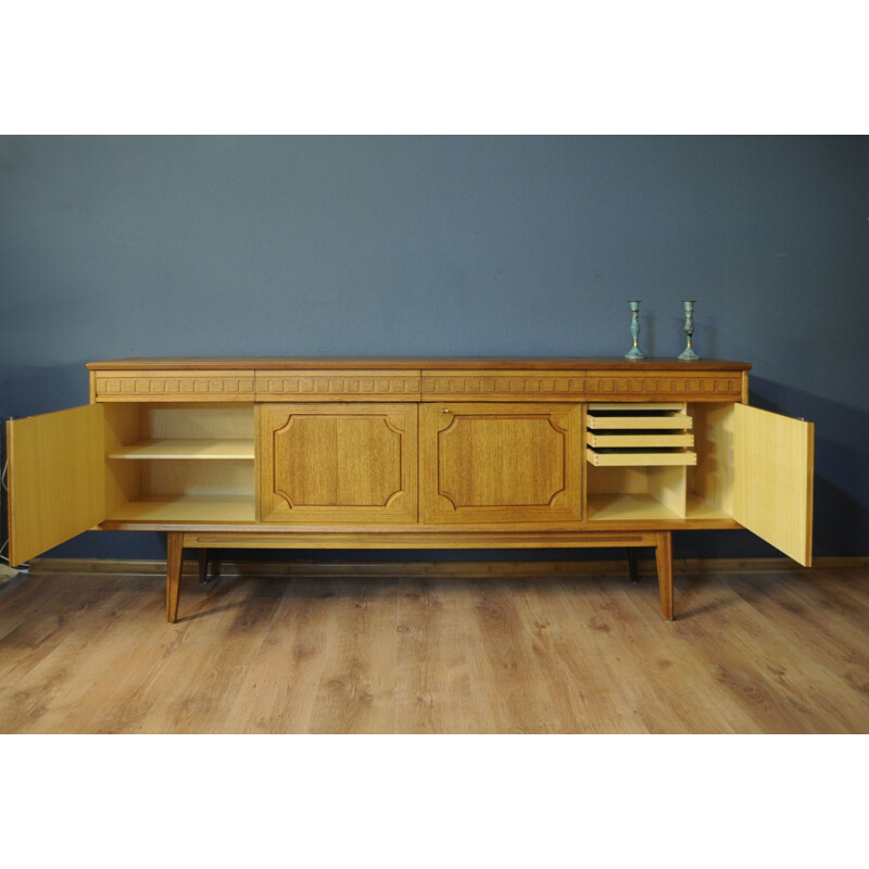 Vintage British sideboard in teak