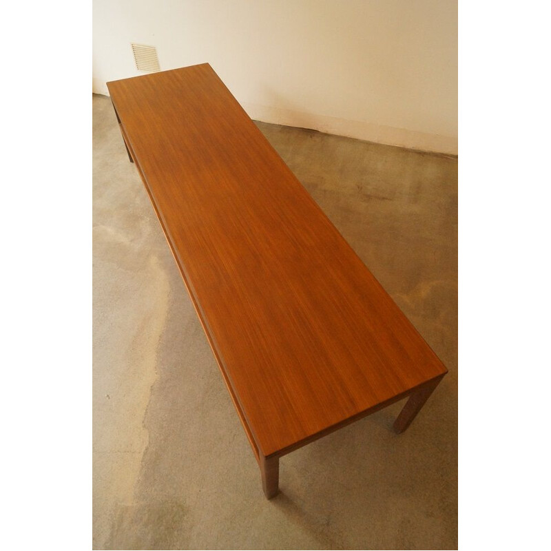 Vintage Scandinavian coffee table in wood