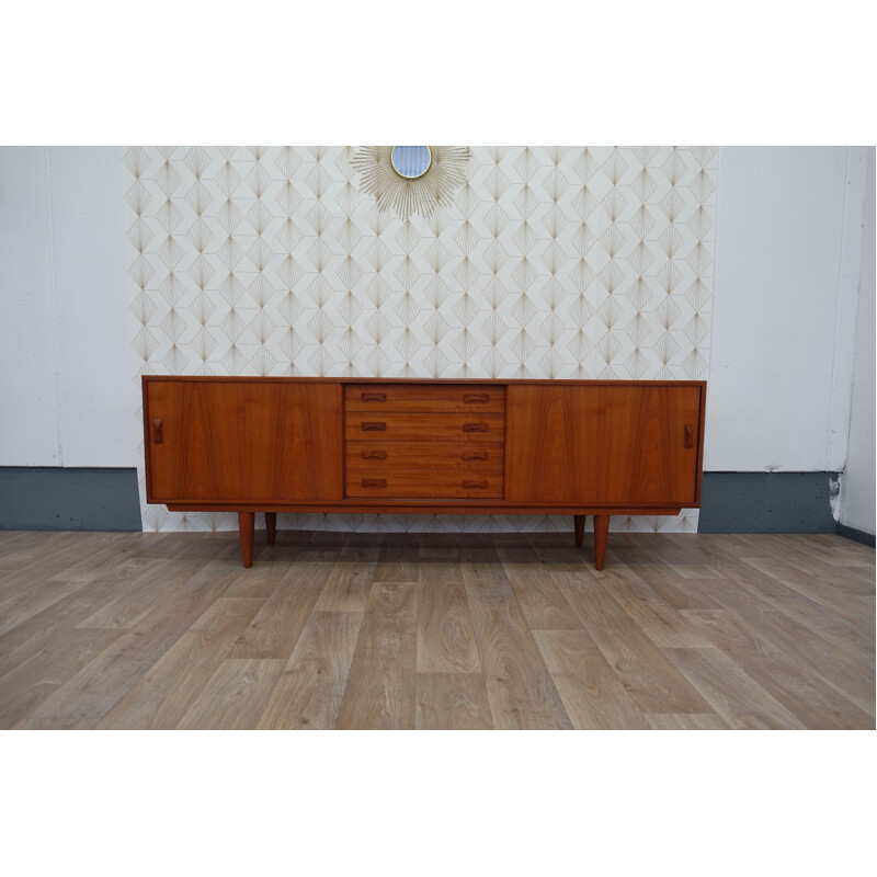 Vintage wooden sideboard by Clausen & Søn