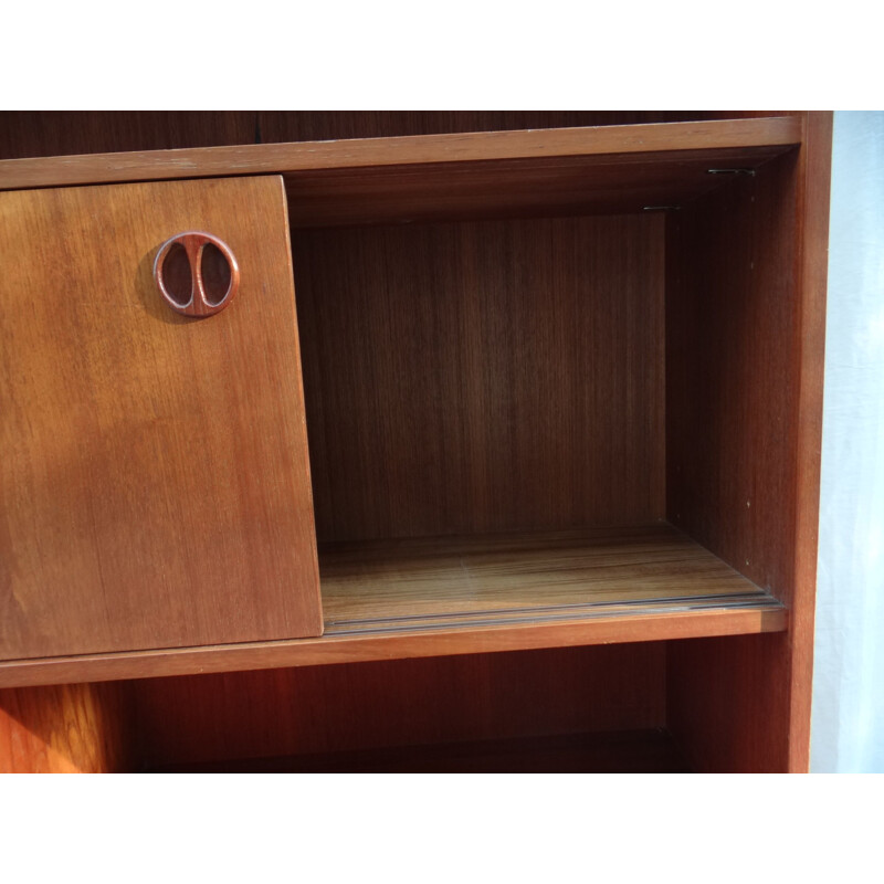 Vintage wooden Scandinavian secretary