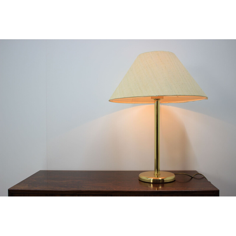 Vintage German table lamp in brass