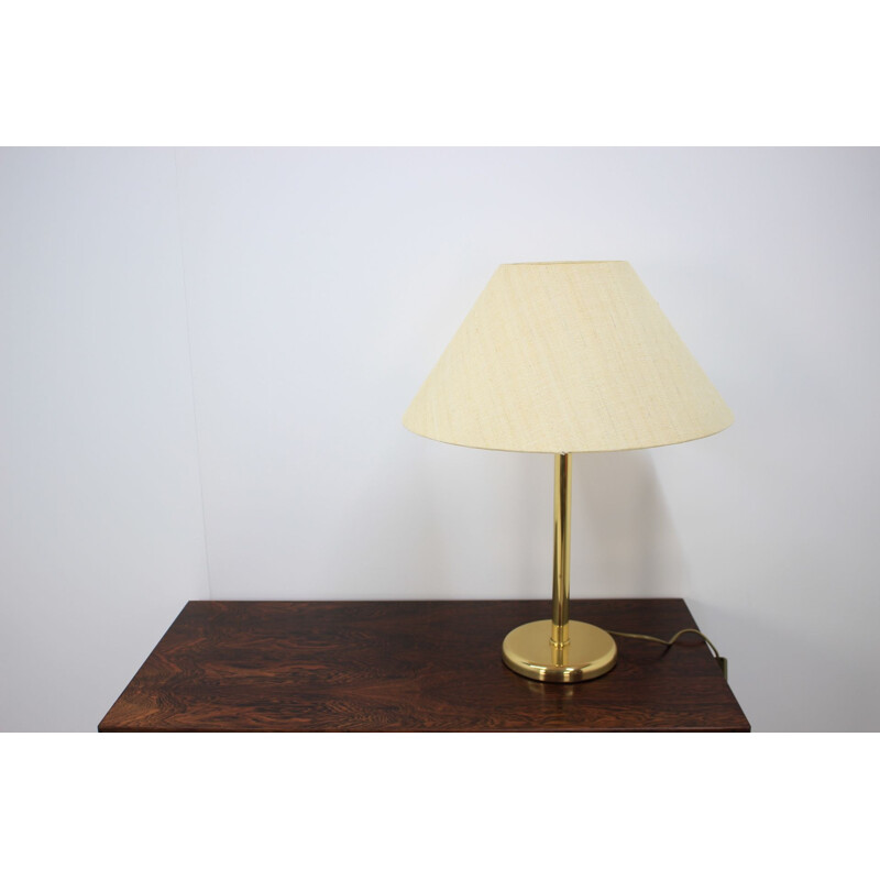 Vintage German table lamp in brass