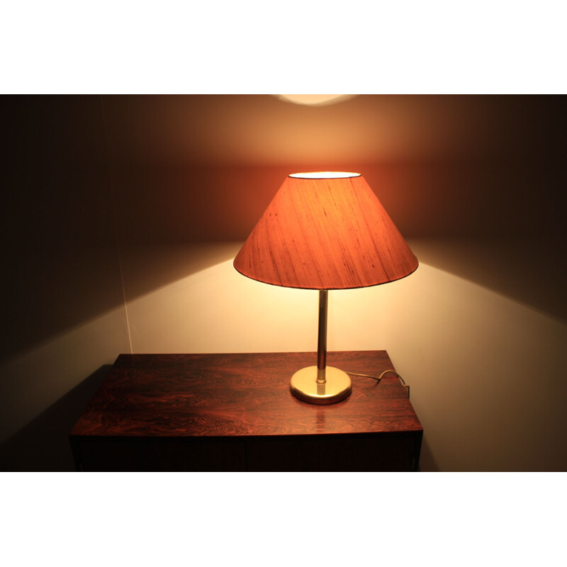 Vintage German table lamp in brass