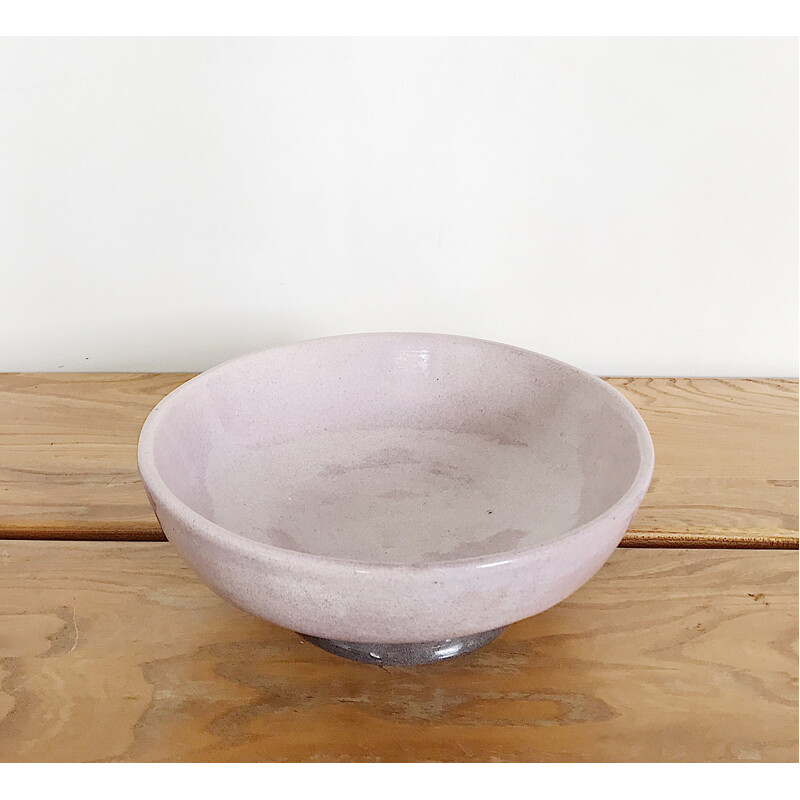 Vintage large bowl in ceramic by Max Idlas