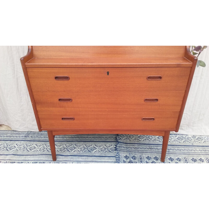 Vintage Danish secretary by Arne Vahl Iversen for Vinde Møbelfabrik