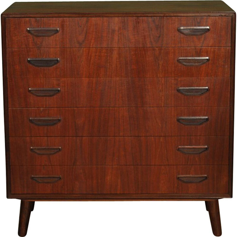 Vintage Danish chest of drawers in teak