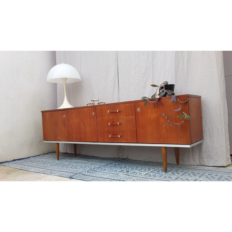 Vintage Scandinavian sideboard in teak