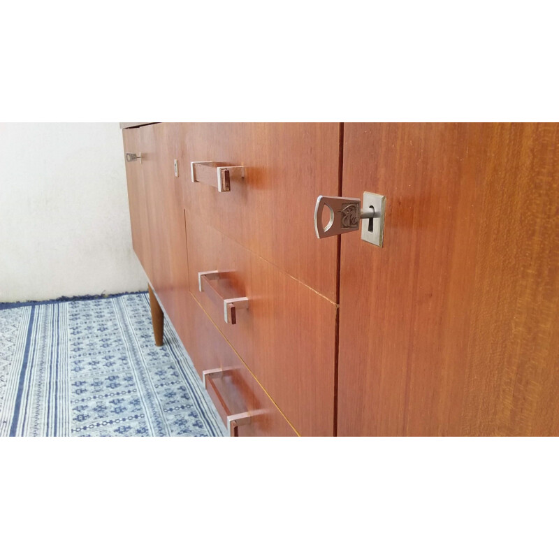 Vintage Scandinavian sideboard in teak