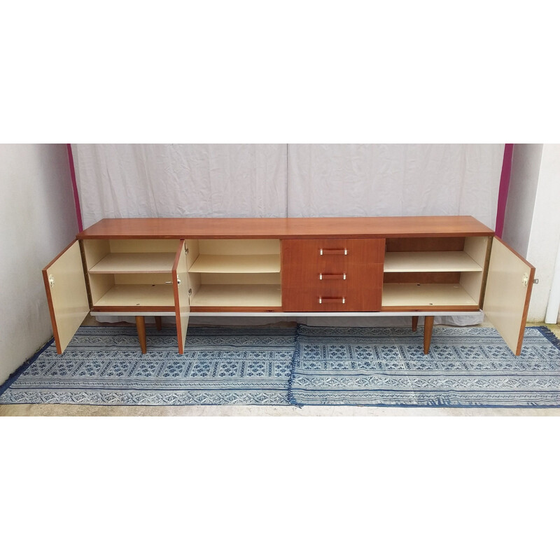 Enfilade vintage scandinave en teck