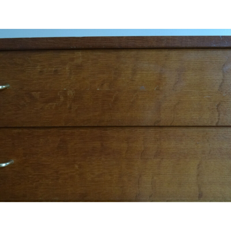 Vintage wooden chest of drawers