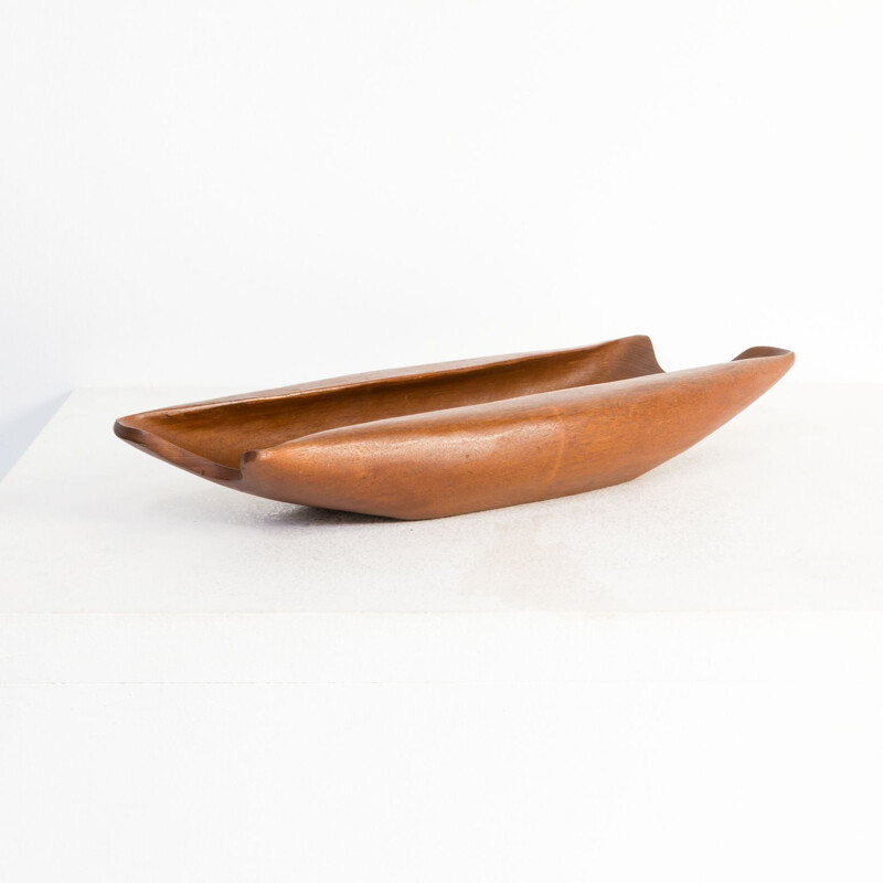 Vintage teak bowl by Finn Juhl