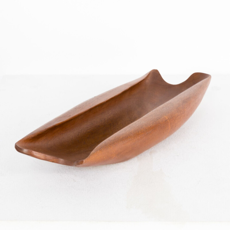 Vintage teak bowl by Finn Juhl