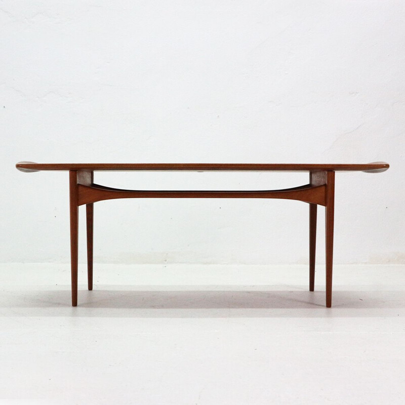 Vintage teak coffee table for France & Daverkosen