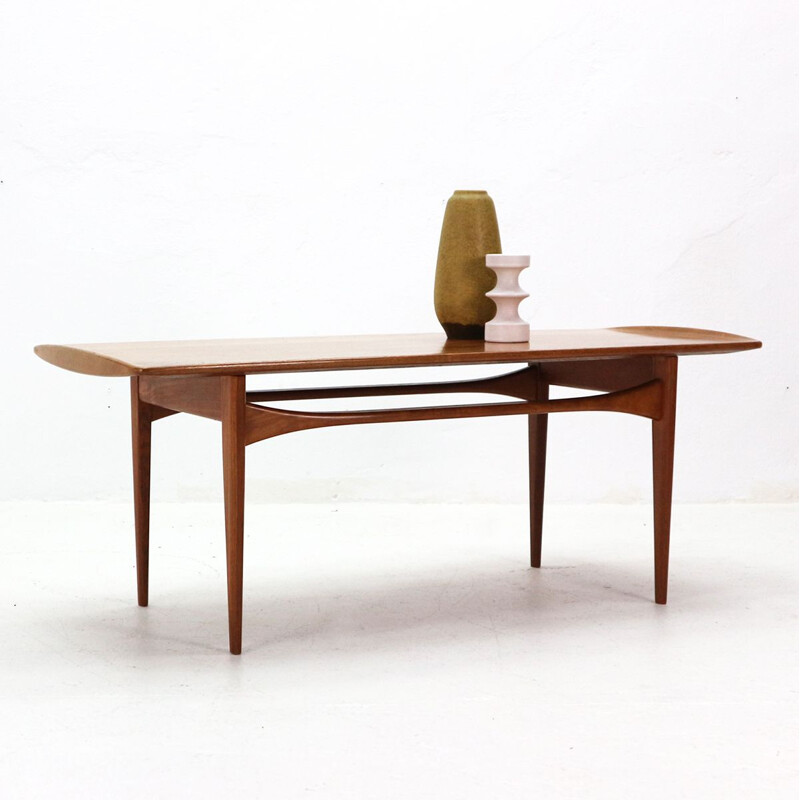 Vintage teak coffee table for France & Daverkosen