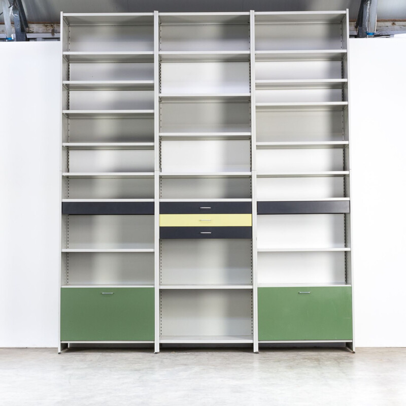 Vintage modular bookcase by André Cordemeyer for Gispen