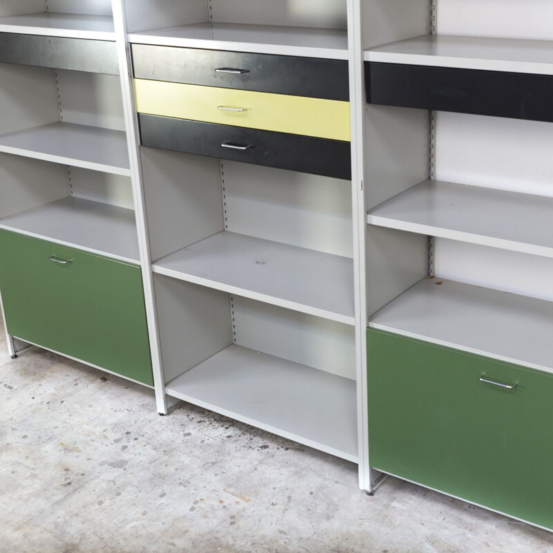 Vintage modular bookcase by André Cordemeyer for Gispen