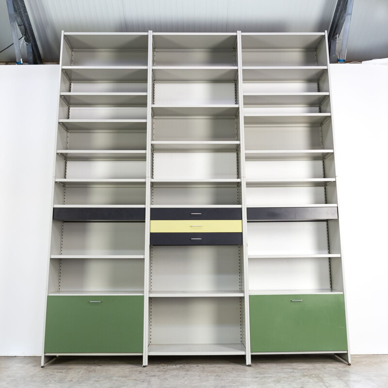 Vintage modular bookcase by André Cordemeyer for Gispen