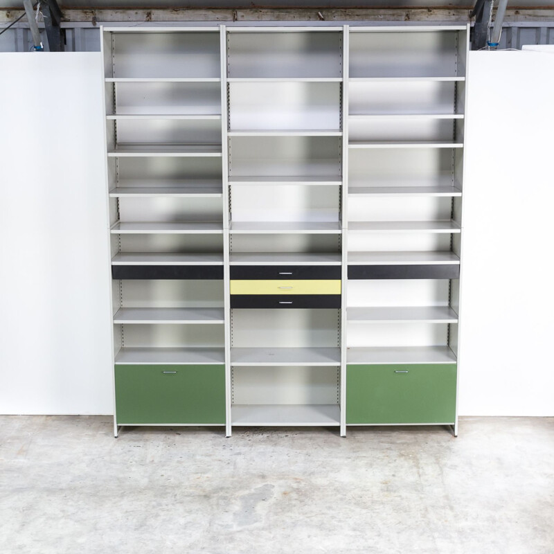 Vintage modular bookcase by André Cordemeyer for Gispen