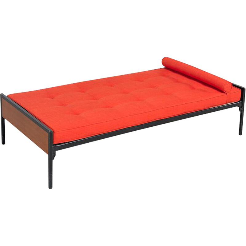 Vintage orange daybed by Cees Braakman