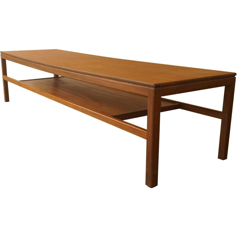 Table basse scandinave vintage en bois
