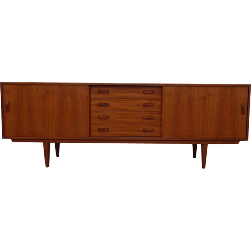 Vintage wooden sideboard by Clausen & Søn