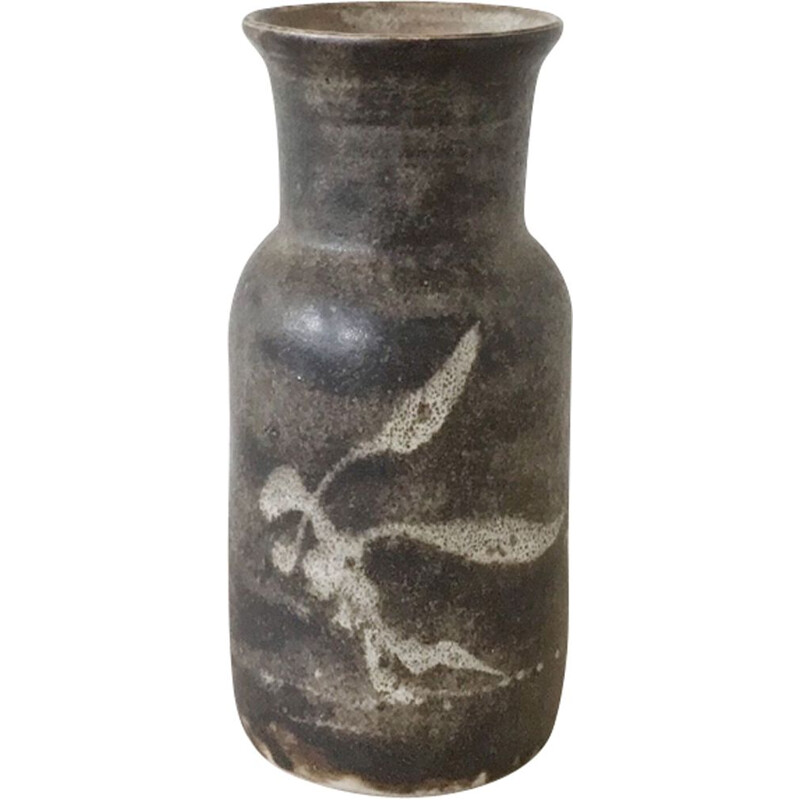 Vintage ceramic vase by Gustave Tiffoche 