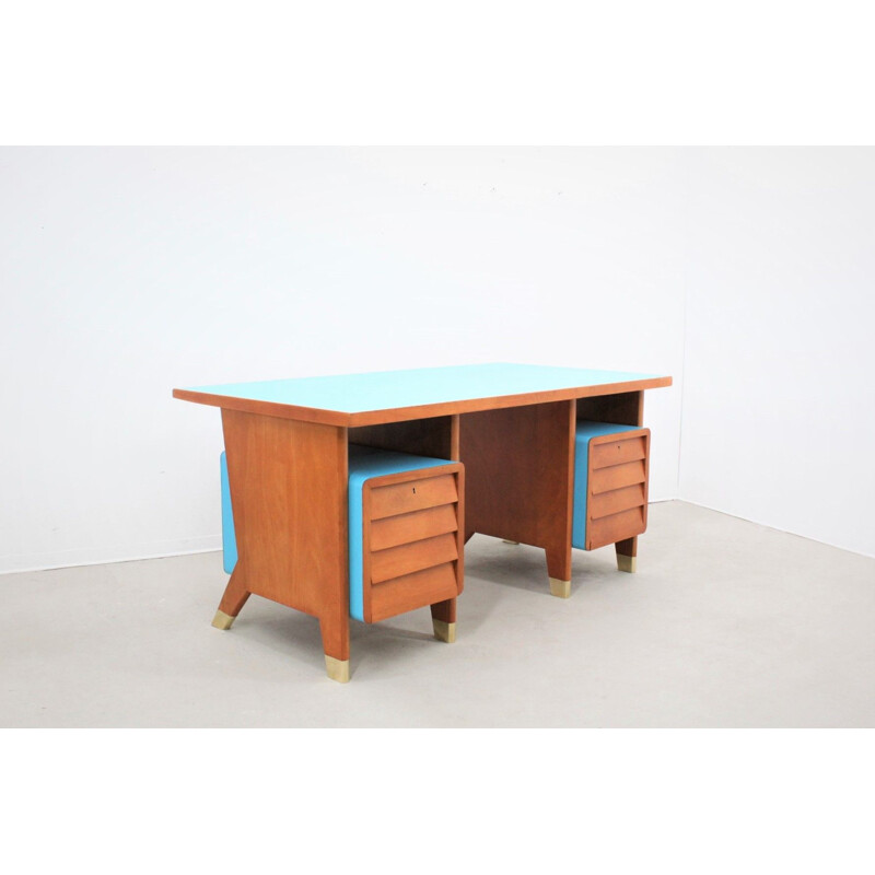 Vintage desk by Gio Ponti 1950s