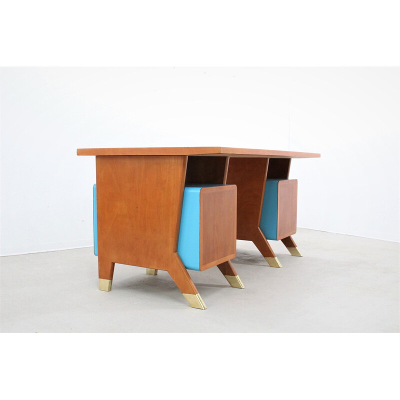 Vintage desk by Gio Ponti 1950s