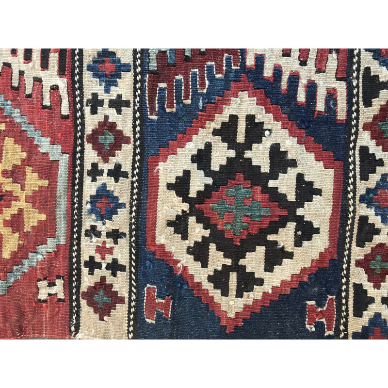 Vintage Turkish Kilim rug