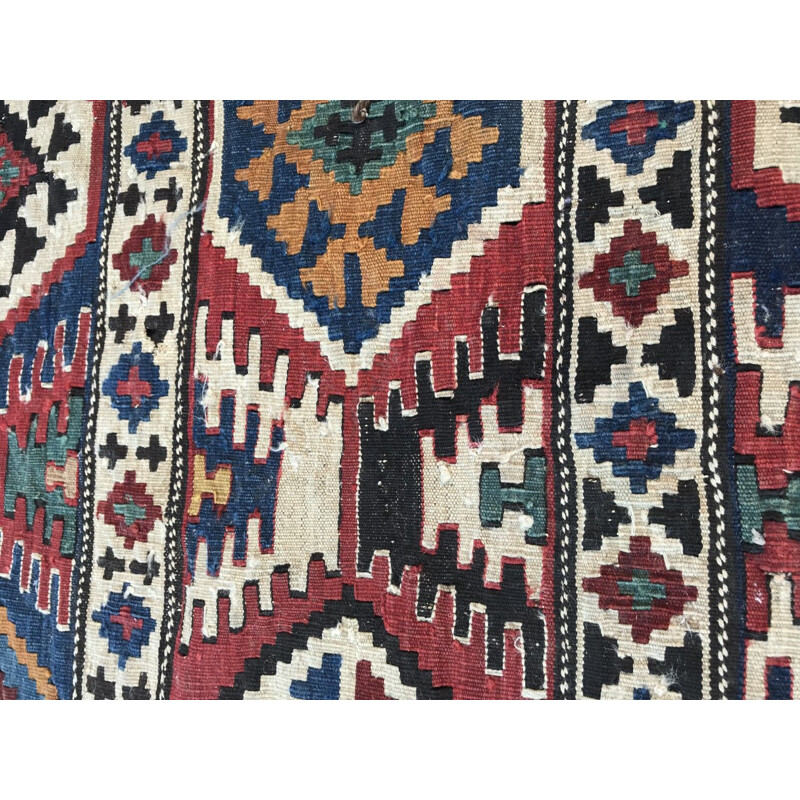 Vintage Turkish Kilim rug