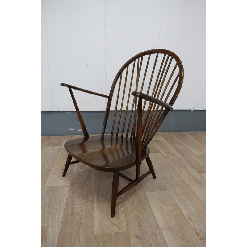 Vintage Windsor grandfather armchair by Ercol