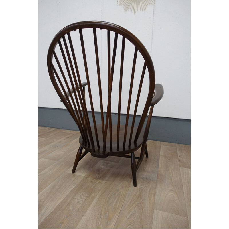 Vintage Windsor grandfather armchair by Ercol