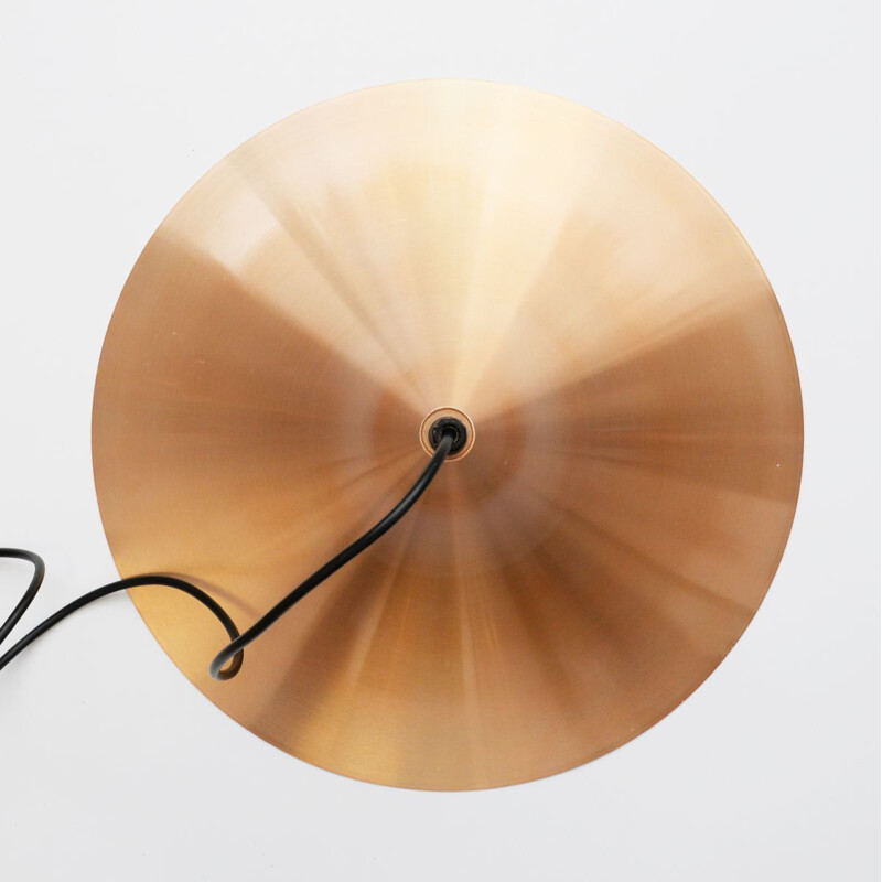 Vintage hanging lamp in copper aluminum