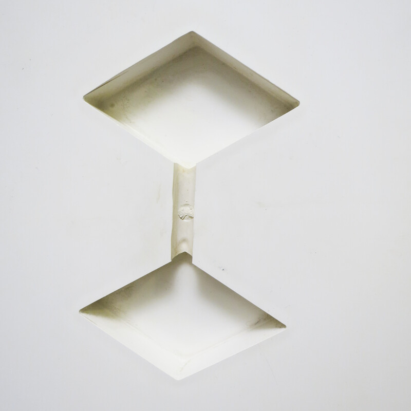 Coffee table in white plastic, Marco ZANUSO - 1970s
