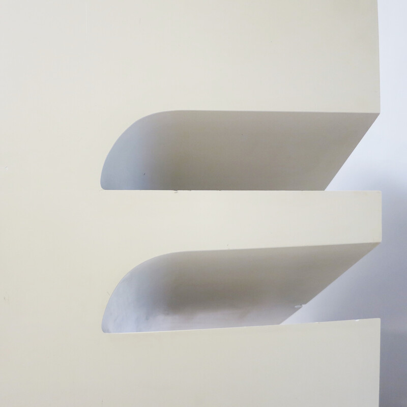 Table basse en plastique blanc, Marco ZANUSO - 1970