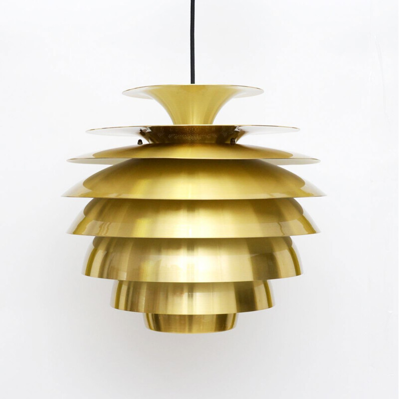 Vintage pendant lamp "Barcelona" by Bent Karlby for Lyfa